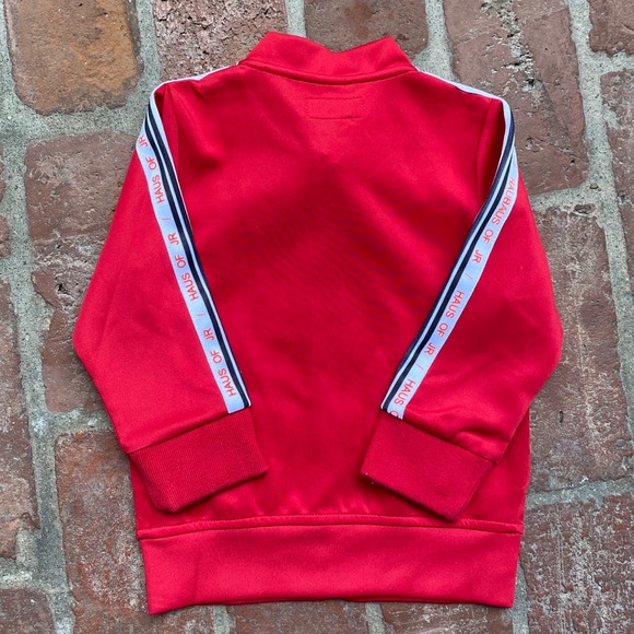 Haus of Jr Laurent Red Track Jacket Sz 1-2T NWT - Picture 7 of 14
